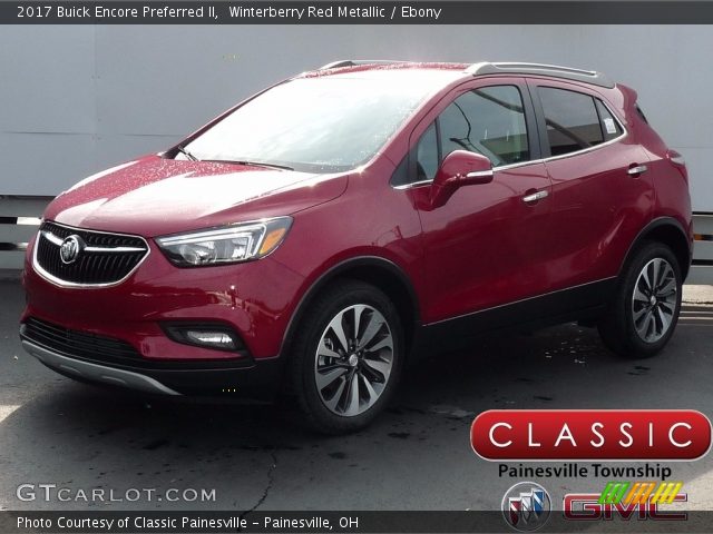 2017 Buick Encore Preferred II in Winterberry Red Metallic