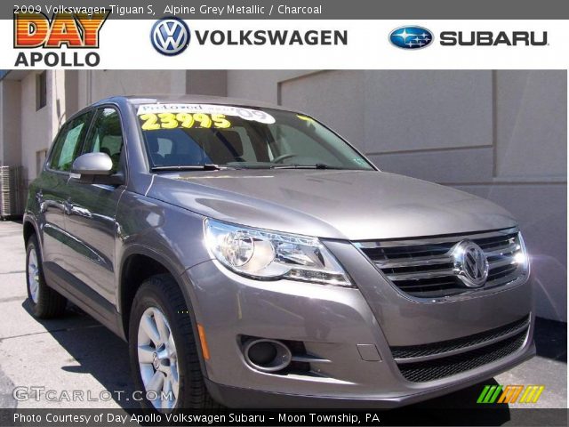 2009 Volkswagen Tiguan S in Alpine Grey Metallic