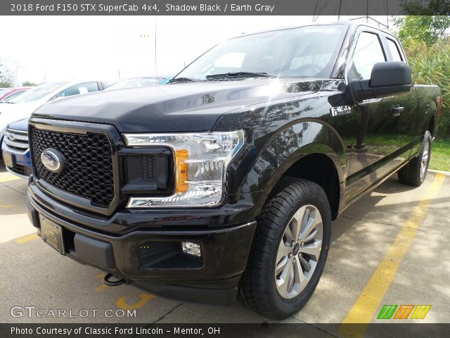 2018 Ford F150 STX SuperCab 4x4 in Shadow Black