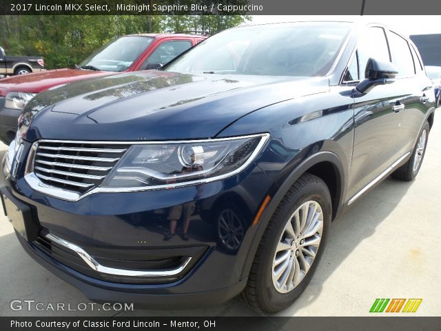 2017 Lincoln MKX Select in Midnight Sapphire Blue