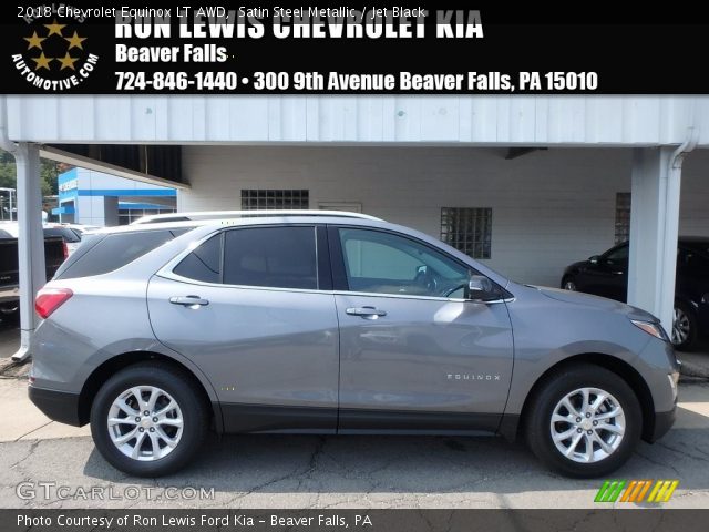 2018 Chevrolet Equinox LT AWD in Satin Steel Metallic