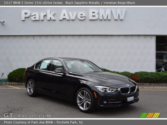 2017 BMW 3 Series 330i xDrive Sedan in Black Sapphire Metallic