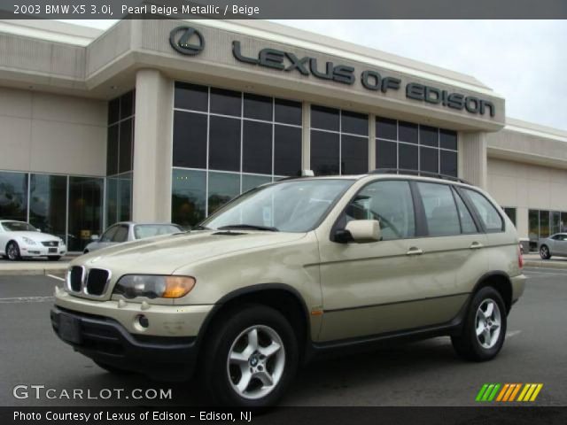 2003 BMW X5 3.0i in Pearl Beige Metallic