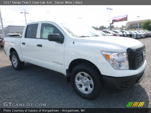 2017 Nissan Titan S Crew Cab 4x4 in Glacier White