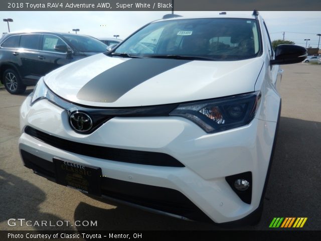 2018 Toyota RAV4 Adventure AWD in Super White