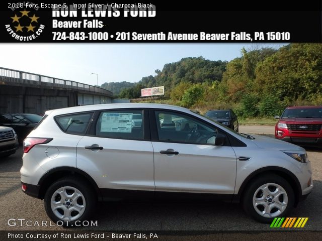 2018 Ford Escape S in Ingot Silver