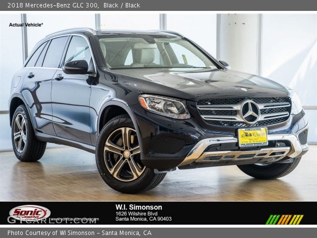 2018 Mercedes-Benz GLC 300 in Black