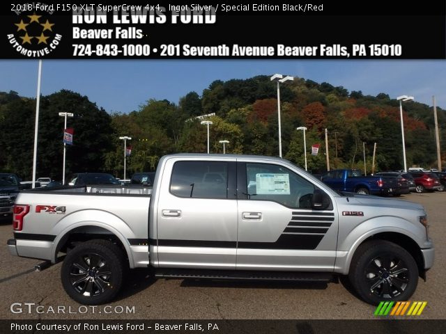 2018 Ford F150 XLT SuperCrew 4x4 in Ingot Silver