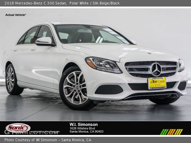 2018 Mercedes-Benz C 300 Sedan in Polar White
