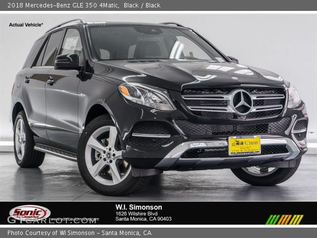 2018 Mercedes-Benz GLE 350 4Matic in Black