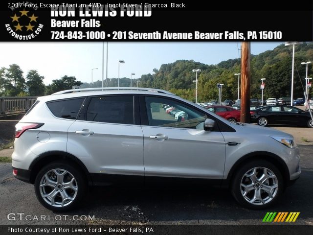 2017 Ford Escape Titanium 4WD in Ingot Silver