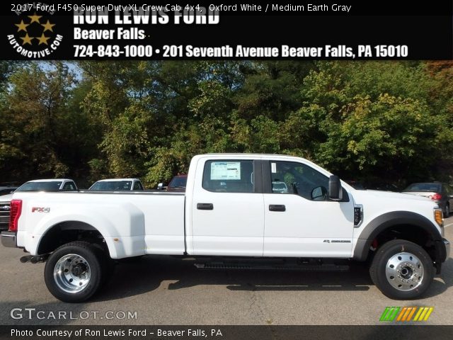 2017 Ford F450 Super Duty XL Crew Cab 4x4 in Oxford White