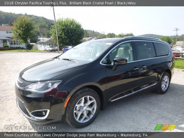 2018 Chrysler Pacifica Touring L Plus in Brilliant Black Crystal Pearl