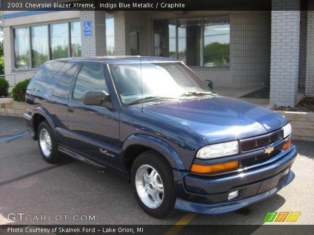 2003 Chevrolet Blazer Xtreme in Indigo Blue Metallic