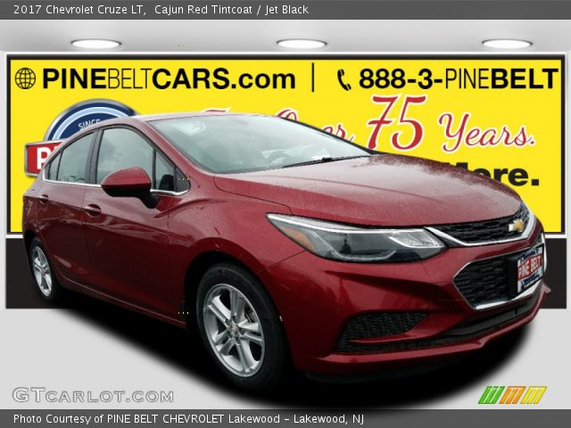 2017 Chevrolet Cruze LT in Cajun Red Tintcoat