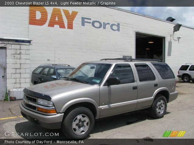 2003 Chevrolet Blazer LS 4x4 in Light Pewter Metallic