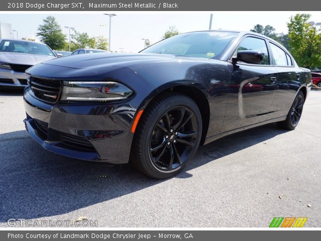2018 Dodge Charger SXT in Maximum Steel Metallic