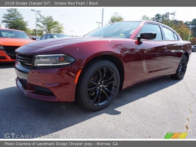 2018 Dodge Charger SXT in Octane Red Pearl