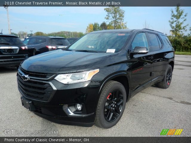 2018 Chevrolet Traverse Premier in Mosaic Black Metallic
