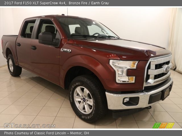 2017 Ford F150 XLT SuperCrew 4x4 in Bronze Fire