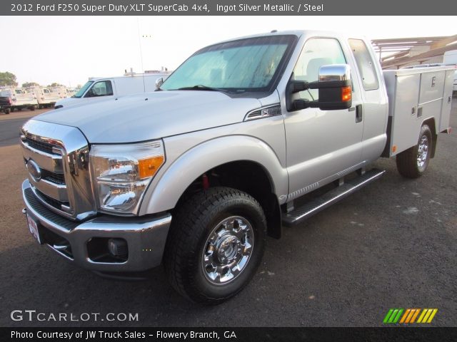 2012 Ford F250 Super Duty XLT SuperCab 4x4 in Ingot Silver Metallic