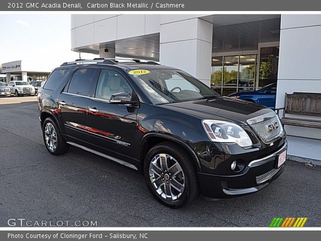 2012 GMC Acadia Denali in Carbon Black Metallic