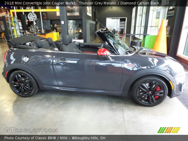 2018 Mini Convertible John Cooper Works in Thunder Grey Metallic