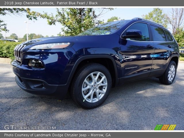 2018 Jeep Cherokee Latitude in Patriot Blue Pearl