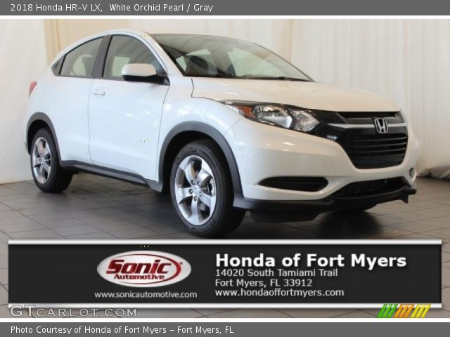 2018 Honda HR-V LX in White Orchid Pearl