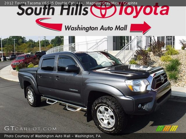 2012 Toyota Tacoma V6 SR5 Double Cab 4x4 in Magnetic Gray Mica