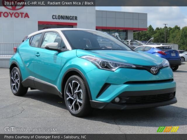 2018 Toyota C-HR XLE in Radiant Green Mica