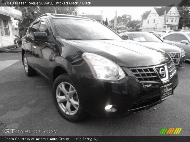 2010 Nissan Rogue SL AWD in Wicked Black