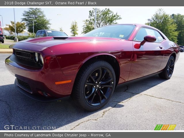 2018 Dodge Challenger SXT in Octane Red Pearl