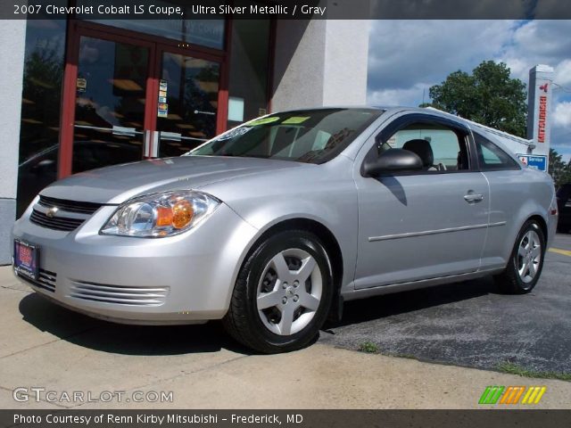 2007 Chevrolet Cobalt LS Coupe in Ultra Silver Metallic