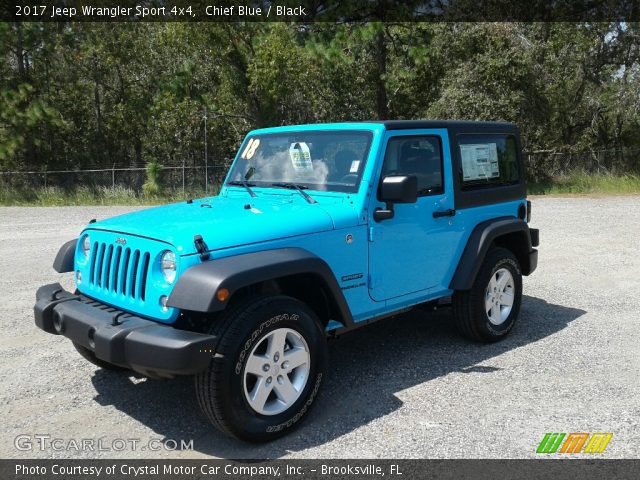 2017 Jeep Wrangler Sport 4x4 in Chief Blue