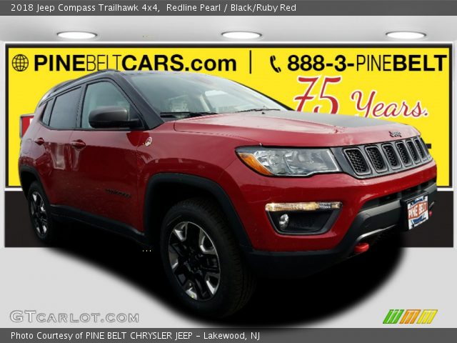 2018 Jeep Compass Trailhawk 4x4 in Redline Pearl
