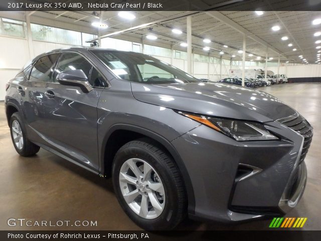 2017 Lexus RX 350 AWD in Nebula Gray Pearl