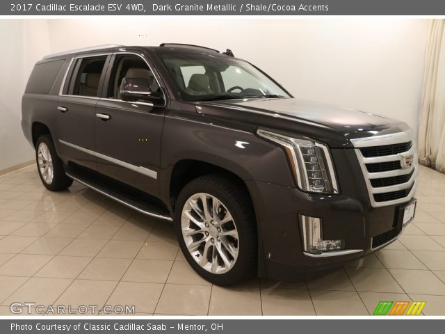 2017 Cadillac Escalade ESV 4WD in Dark Granite Metallic