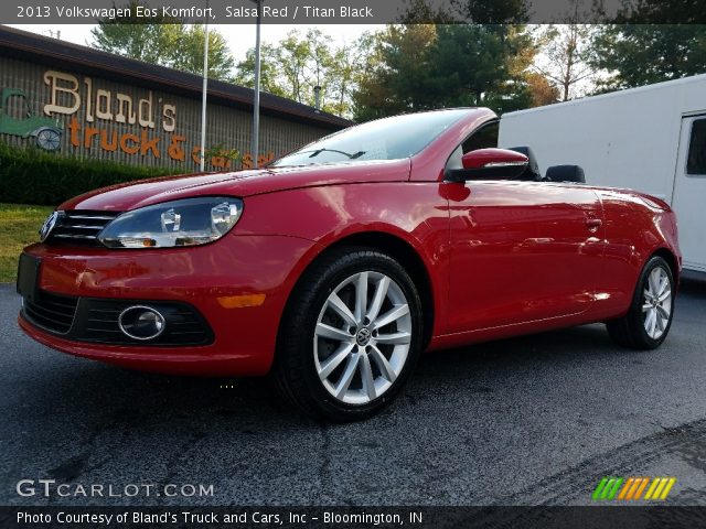 2013 Volkswagen Eos Komfort in Salsa Red