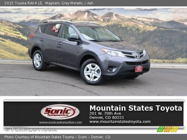 2015 Toyota RAV4 LE in Magnetic Gray Metallic