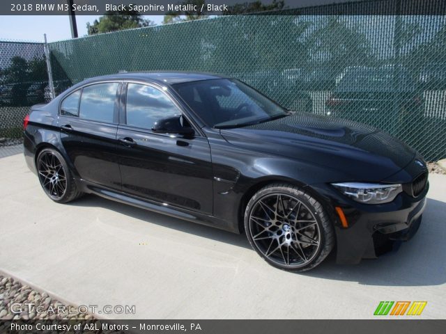 2018 BMW M3 Sedan in Black Sapphire Metallic