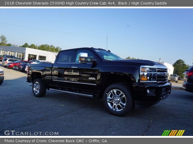 2018 Chevrolet Silverado 2500HD High Country Crew Cab 4x4 in Black