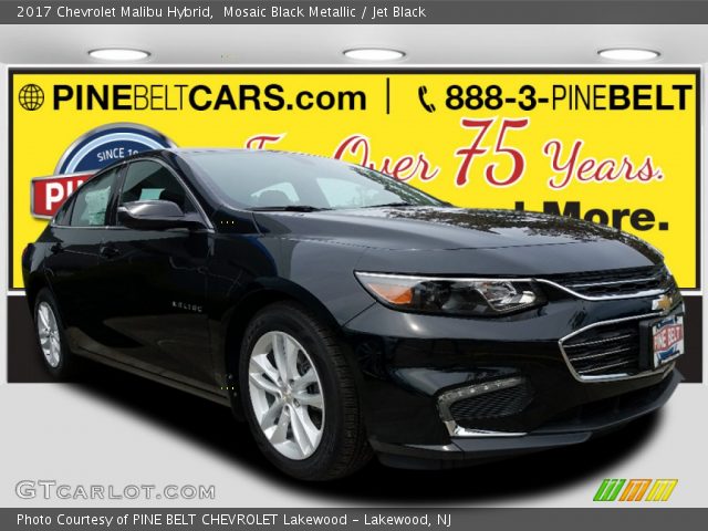 2017 Chevrolet Malibu Hybrid in Mosaic Black Metallic