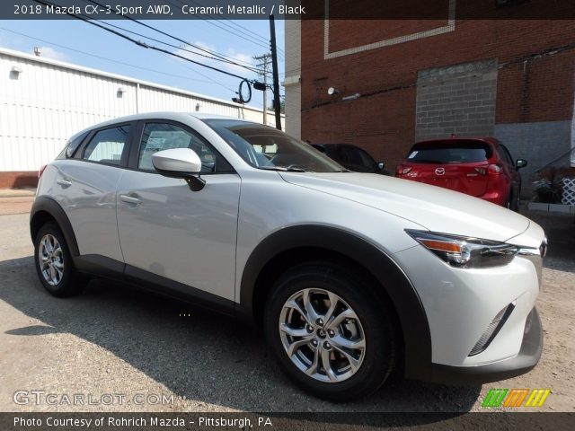 2018 Mazda CX-3 Sport AWD in Ceramic Metallic