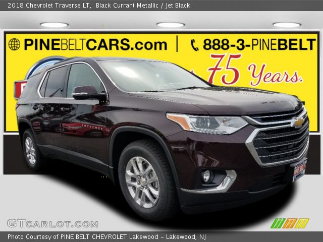2018 Chevrolet Traverse LT in Black Currant Metallic