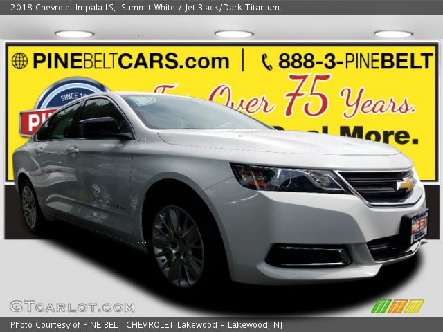 2018 Chevrolet Impala LS in Summit White