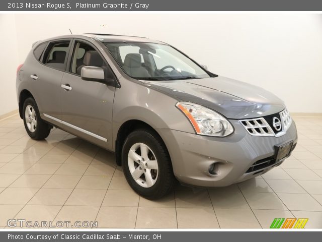 2013 Nissan Rogue S in Platinum Graphite