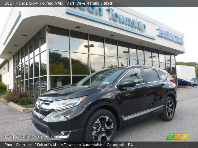 2017 Honda CR-V Touring AWD in Dark Olive Metallic
