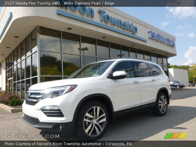 2017 Honda Pilot Touring AWD in White Diamond Pearl