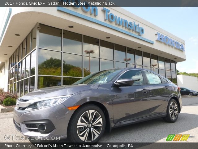 2017 Honda Civic EX-T Sedan in Modern Steel Metallic